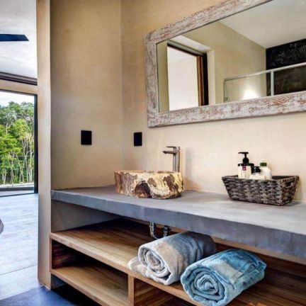 Bathroom counter