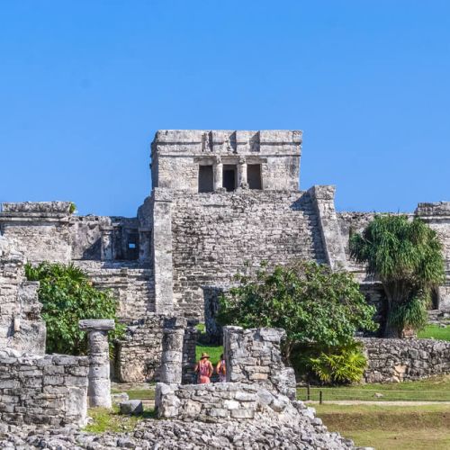 Ancient mayan ruins