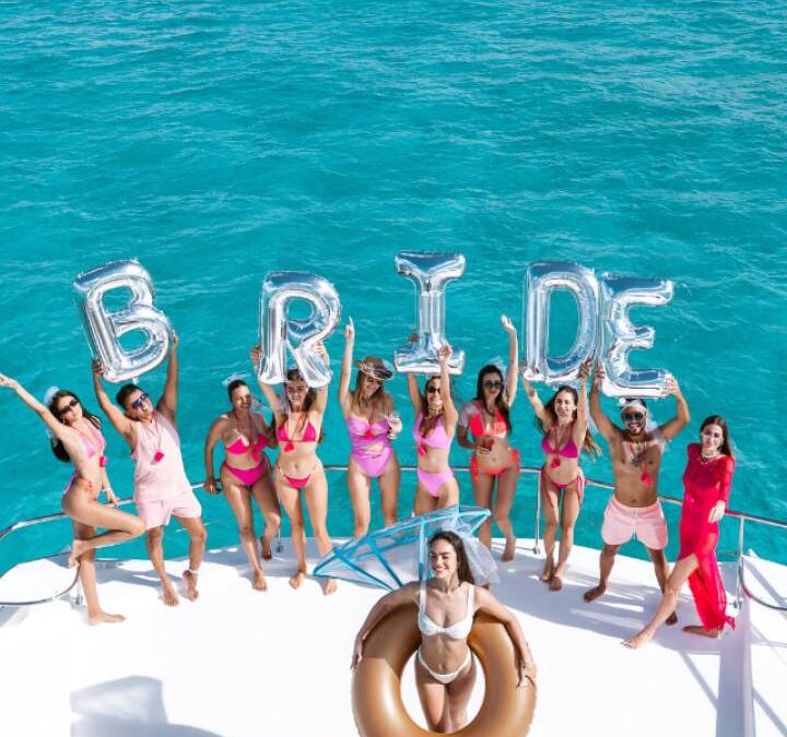 The Beach Planner’s Guide to Bachelorette Yachts + Catamaran Charters in Tulum and Playa del Carmen