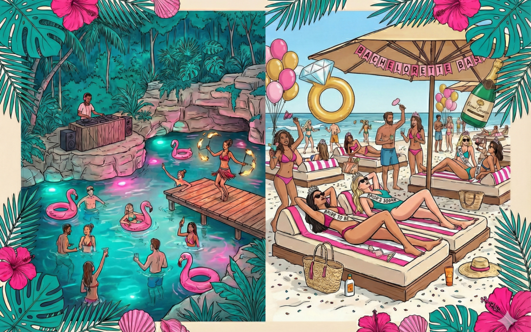 Private Cenote Party vs Beach Club Day: What’s the Best Venue for a Tulum Bachelorette?
