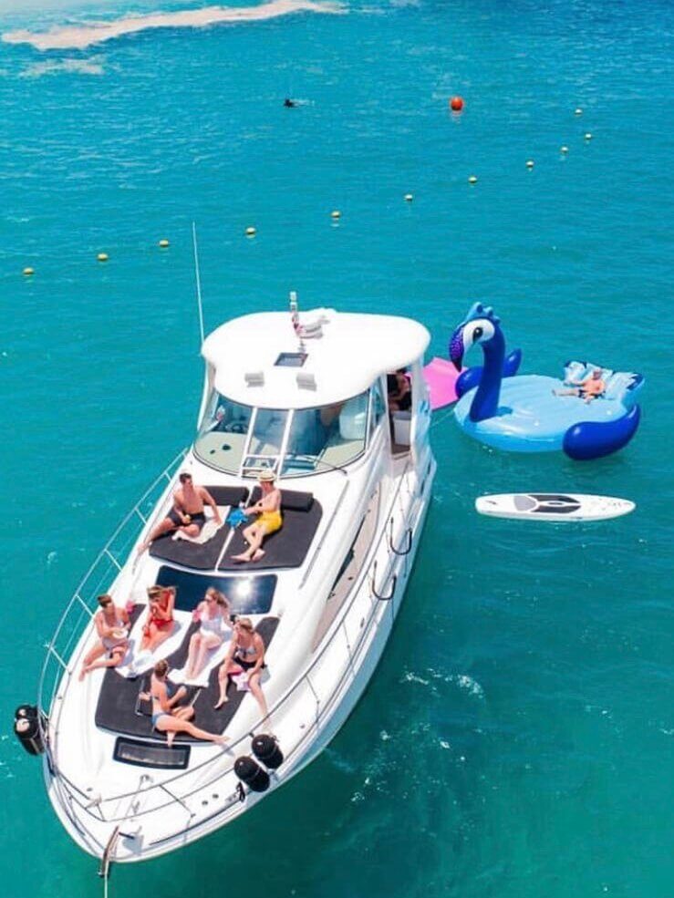 How to Choose the Perfect Bachelorette Party Activities for Your Tulum Bride Tribe 7 los cabos yacht 45 sea ray 002 edited